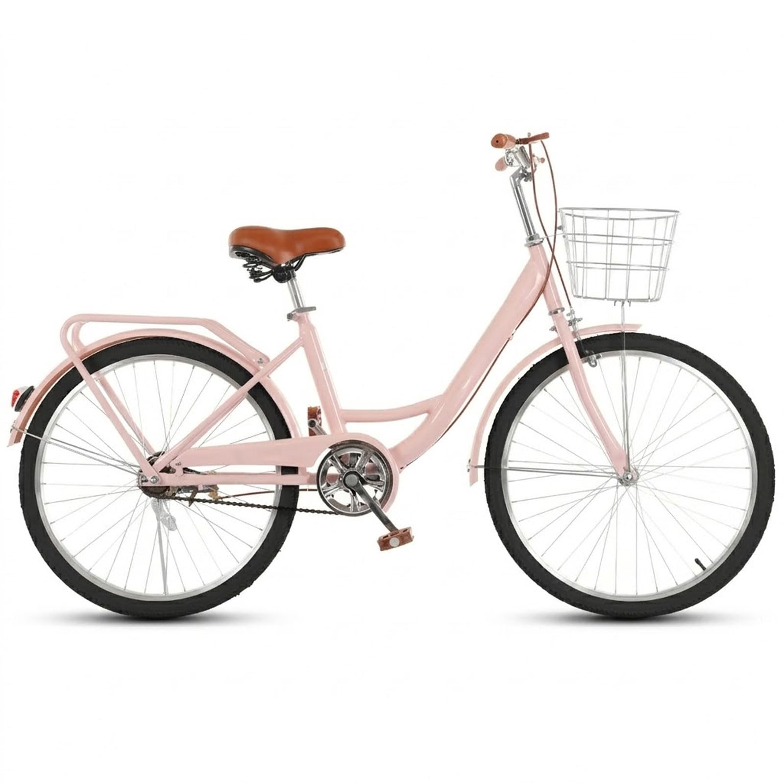 Amazon | 自転車 レトロ22/24/26 レディース 防滑タイヤ 高炭素鋼